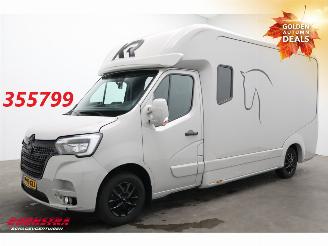 Schade bestelwagen Renault Master 2.3 dCi 180 PK Aut. Krismar Pferd Leder Navi Airco Cruise Camera AHK 30.625 km! 2024/6