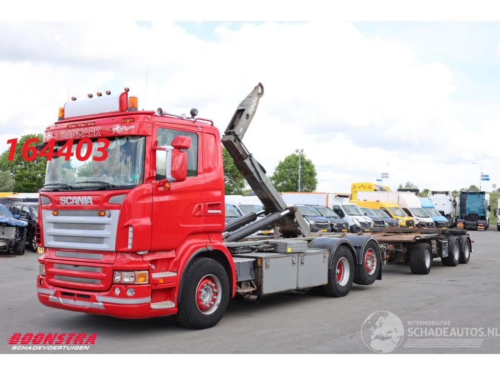 Scania R R480 Joab + Kelberg 6X2 Anhänger Euro 4