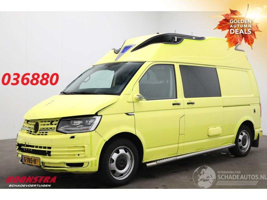 Volkswagen Transporter 2.0 TDI 205 PK DSG RTW Ambulance LED Leder Cruise PDC