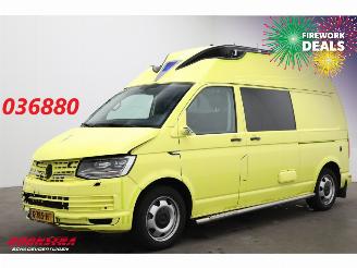 Schade bestelwagen Volkswagen Transporter 2.0 TDI 205 PK DSG RTW Ambulance LED Leder Cruise PDC 2019/10