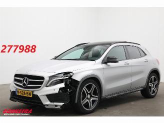Vaurioauto  passenger cars Mercedes GLA 220d 4Matic Aut. AMG BiXenon Pano Navi Clima Cruise PDC 2016/6