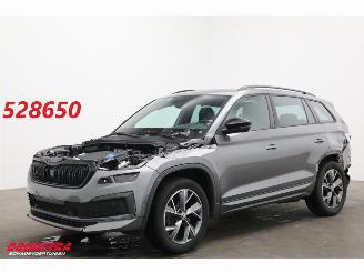 Voiture accidenté Skoda Kodiaq 2.0 TDI 200 PK DSG Sportline 4X4 LED ACC Virtual Memory Camera AHK 2024/3