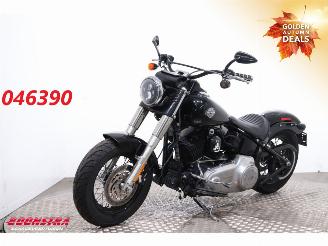 dañado motos Harley-Davidson R1200 GS FLS 103 Softail Slim Vance & Hines LED 2014/1