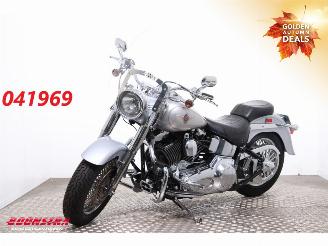 Avarii motociclete Harley-Davidson  FLSTC Fat Boy Vance & Hines 5.551 Mijl! 2002/1
