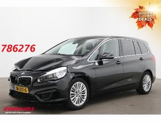 Unfallwagen BMW 2-serie Gran Tourer 220i Luxury LED Leder HUD Navi Clima Cruise SHZ 2016/5