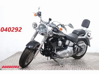 damaged motor cycles Harley-Davidson  FLSTF Fat Boy Vance Hines 2003/1