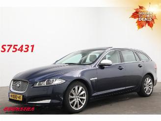 Voiture accidenté Jaguar XF Sportbrake 3.0D S Aut. Glasdak Navi Leder SHZ 2013/3