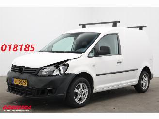 damaged commercial vehicles Volkswagen Caddy 1.6 TDI Navi Airco Cruise PDC AHK 2012/8