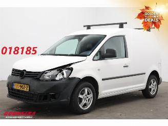 damaged commercial vehicles Volkswagen Caddy 1.6 TDI Navi Airco Cruise PDC AHK 2012/8