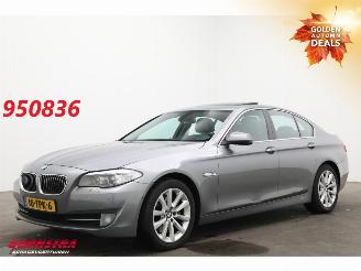 Unfallwagen BMW 5-serie 535i HE Schuifdak Leder Navi Clima Cruise Camera SHZ PDC 2012/3