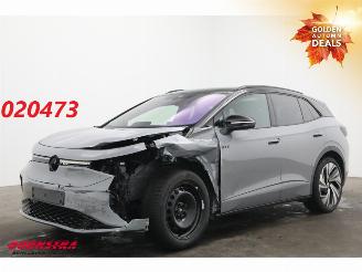 krockskadad bil auto Volkswagen ID.4 GTX 4MOTION 77 kWh LED ACC Pano H/K 360° AHK 2024/11