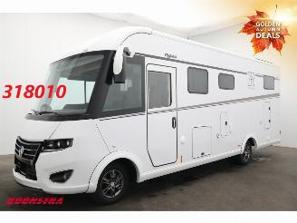 dommages  camping cars Frankia  Platin Pure i7400 GD 519 CDI 9G-T **NIEUW/NEU** Level Solar Hefbed Single Beds ACC 2024