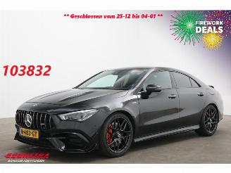 Gebrauchtwagen PKW Mercedes Cla-klasse AMG 45 S 4MATIC+ Schalensitze Edition 1 Aero ACC Burmster Camera SHZ 2020/5