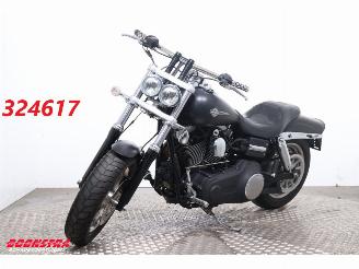 damaged motor cycles Harley-Davidson  FXDF Fat Bob Vance & Hines 2009/1