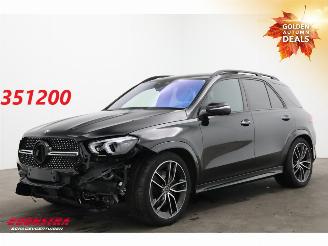 Damaged car Mercedes GLE 580 4MATIC AMG Pano Massage Memory Burmester 360° AHK 2021/1
