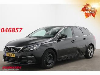 uszkodzony samochody osobowe Peugeot 308 SW 1.2 PT GT-line Pano Navi Clima Cruise Camera 74.860 km! 2019/4