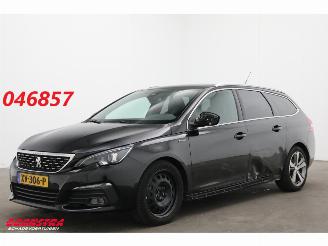 Vaurioauto  passenger cars Peugeot 308 SW 1.2 PT GT-line Pano Navi Clima Cruise Camera 74.860 km! 2019/4