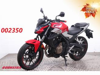 damaged motor cycles Honda CB 500 F ABS 19.955 km! 2019/3