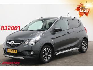krockskadad bil auto Opel Karl 1.0 Rocks Online Edition Bluetooth Airco Cruise PDC 2017/8