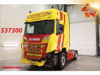 Schade vrachtwagen Scania R R520 V8 Alcoa Leder Standairco 2019/3
