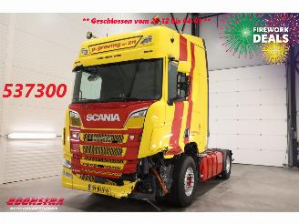 Schade vrachtwagen Scania R R520 V8 Alcoa Leder Standairco 2019/3