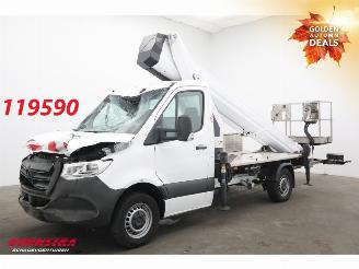 krockskadad bil bedrijf Mercedes Sprinter 314 CDI Ruthmann TB 290.1 29m 2021/4