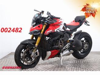 dañado motos Ducati Streetfighter V4 S Corse ABS LED Heizgriffe 2021/8