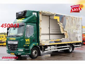 danneggiata veicoli industriali DAF LF 210 FA LBW Carrier Transicold 2xCompartments 313.910 km! 2016/2