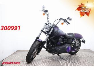 dañado motos Harley-Davidson  FXDB Dyna Street Bob Vance Hines 15.407 Mijl! 2014/1