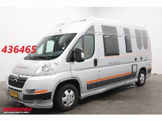 Schade camper Globecar  Globescout Style 2.2 HDI Solar Dwarsbed TV Airco Cruise 101.558 km! 2009/6