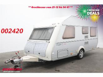dañado caravana Kip  Nagivator 44TDB Frans Bed Ringverwarming 2003/6