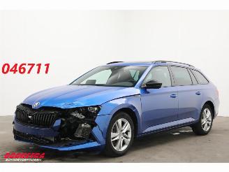Vaurioauto passenger cars Skoda Superb Combi 2.0 TSI 280 PK 4x4 Sportline Pano LED ACC Memory LRHZ 50.618 km! 2023/5