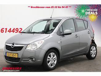 uszkodzony samochody osobowe Opel Agila 1.0 Edition Airco LMV 75.774 km! 2012/2