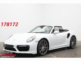 Schadeauto Porsche 911 Cabrio 3.8 Turbo 991.2 PDLS+ Sport Chrono Ventilatie Bose Memory Camera 2016/6