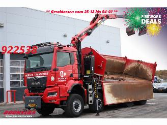 danneggiata veicoli industriali MAN TGS 43.510 8X8 Widespread Palfinger Q170Z84TI Kran 62.358 km!! 2024/1