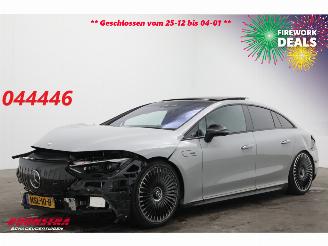 uszkodzony samochody osobowe Mercedes EQE AMG 53 4MATIC+ 90 kWh Pano 360° HUD AR Burmester 830 km!! 2025/6