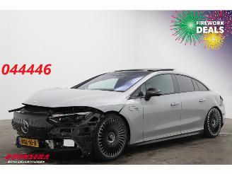 damaged passenger cars Mercedes EQE AMG 53 4MATIC+ 90 kWh Pano 360° HUD AR Burmester 830 km!! 2025/6