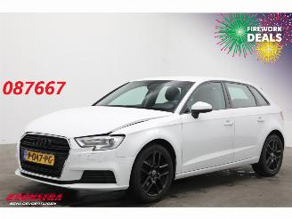 damaged passenger cars Audi A3 Sportback 1.0 TFSI Pro Line Leder BiXenon Navi Clima Cruise SHZ PDC 2018/4