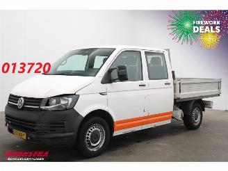 damaged commercial vehicles Volkswagen Transporter 2.0 TDI Pritsche DoKa 5-Pers. Airco AHK 2016/1