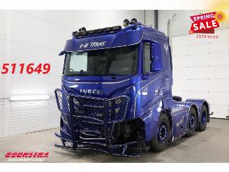 Schade vrachtwagen Iveco S-way 530 6X2 Full Air ACC Leder Showtruck 67.003 km 2024/7