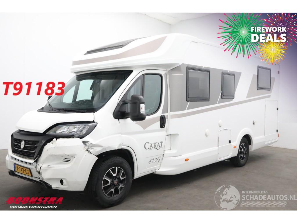 Mc Louis Carat 473 2.2 MJ Solar Garage Hefbed Single Beds TV Leder Airco Cruise