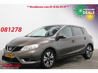 Unfallwagen Nissan Pulsar 1.2 DIG-T N-Connecta Navi Clima Cruise Camera AHK 119.430 km! 2016/9