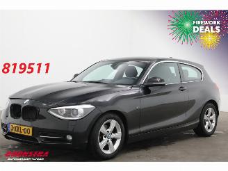 damaged passenger cars BMW 1-serie 116i EDE Sport-Line Navi Clima Cruise PDC 114.444 km! 2014/8