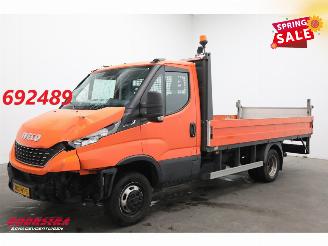 skadebil bedrijf Iveco Daily 35C14H Hi-Matic Pritsche Airco AHK LBW 2022/10
