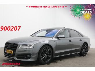 damaged passenger cars Audi S8 4.0 TFSI Plus Quattro Ceramic Solar B&O Massage Carbon 360° AHK 2016/9