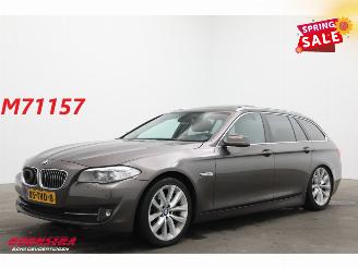 Unfallwagen BMW 5-serie Touring 530i High Executive Pano Xenon Navi Clima Cruise SHZ PDC 2012/4