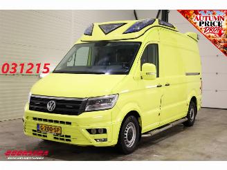 voitures fourgonnettes/vécules utilitaires Volkswagen Crafter 2.0 TDI 175 PK DSG Ambulance RTW LED Leder Luchtvering Cruise PDC 2019/11