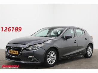 damaged passenger cars Mazda 3 2.0 TS Navi Clima Cruise PDC AHK 143.954 km! 2015/9