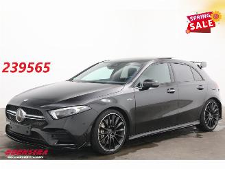 Schadeauto Mercedes A-klasse 35 AMG 4MATIC Aero LED ACC HUD Burmester Memory SHZ Camera 2020/9