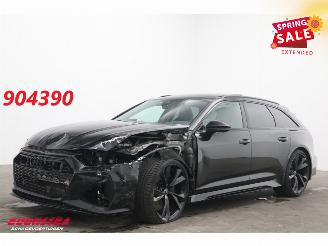 Auto incidentate Audi Rs6 Avant 4.0 TFSI Quattro Dynamic Pano HUD 360° AHK B&O Memory 2023/7